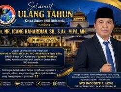 HUT ke-45 Ketua Umum IWO Indonesia, DPD Indramayu Sampaikan Doa dan Apresiasi atas Kepemimpinan Visioner