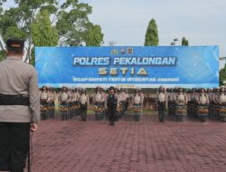 Polres Pekalongan Gelar Apel Siaga May Day 2026, Pastikan Situasi Aman Kondusif