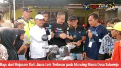 Bayu dari Mejasem Raih Juara Lele Terbesar pada Mancing Mania Desa Sukorejo