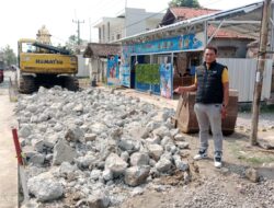 Kontroversi Pemanfaatan Material Bongkaran Proyek Jalan Losarang, Ketua IWOI Indramayu Tegaskan Terbuka untuk Klarifikasi