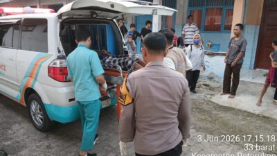 ODGJ Tanpa Identitas Ditemukan di Halaman Kantor KWK Petarukan, Dievakuasi ke Rumah Sakit