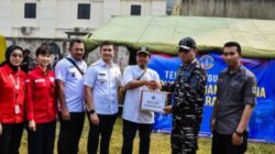 KOMANDAN KODAERAL III HADIR DI TENGAH KORBAN KEBAKARAN KEMAYORAN, WUJUD NYATA TNI AL BERSAMA RAKYAT