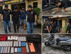 Berawal dari Kecurigaan di Polsek Wiradesa, Dua Pengedar Sabu dan Alprazolam Ditangkap
