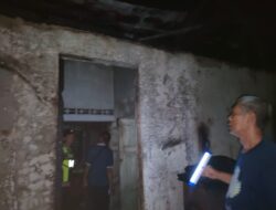 Kompor Gas Meledak, Rumah Warga di Siwalan Terbakar Kerugian Capai Rp30 Juta