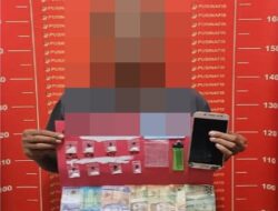 Pengedar Sabu di Pekalongan Digerebek di Kamar Kos, 8 Paket Siap Edar Disita!
