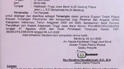 Beredar Dokumen Dugaan Penetapan Tersangka Wakil Bupati Indramayu, Kejati Jabar Belum Beri Keterangan Resmi