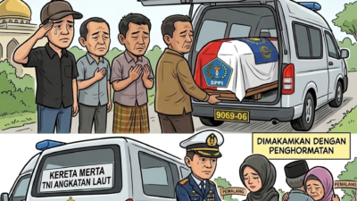 Duka Selimuti Pemalang, Siswa SPPI Slamet Khaerudin Meninggal Dunia Saat Menjalani Pendidikan di Sidoarjo, Jenazah Dipulangkan dengan Penghormatan TNI AL