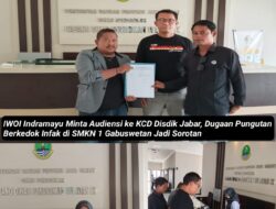 IWOI Indramayu Minta Audiensi ke KCD Disdik Jabar, Dugaan Pungutan Berkedok Infak di SMKN 1 Gabuswetan Jadi Sorotan