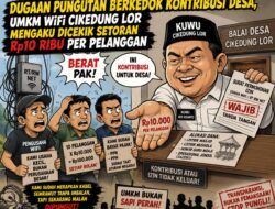 Dugaan Pungutan Berkedok Kontribusi Desa, UMKM WiFi Cikedung Lor Mengaku Dicekik Setoran Rp10 Ribu per Pelanggan