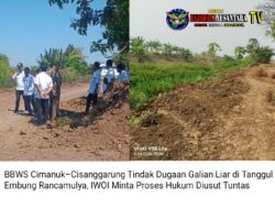 BBWS Cimanuk–Cisanggarung Tindak Dugaan Galian Liar di Tanggul Embung Rancamulya, IWOI Minta Proses Hukum Diusut Tuntas