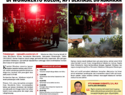 Polsek Wiradesa Gerak Cepat Tangani Kebakaran Lahan di Wonokerto Kulon, Api Berhasil Dipadamkan