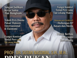 Prof. Sutan Nasomal: Kerja Sama Bukan Alat Pembungkam Pers, Jaga Independensi Kontrol Sosial