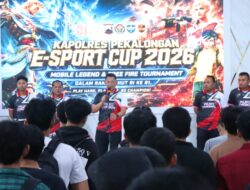 Perang Digital di Aula Setia, E-Sport Cup Kapolres Pekalongan Ramaikan HUT RI