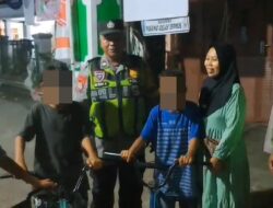 Tiga Bocah Pulang Larut Malam, Minta Bantuan Polisi Antar ke Rumah