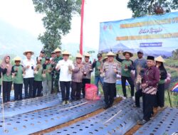 Polres Pekalongan Dukung Percepatan Swasembada Bawang Putih Nasional, 2.000 Meter Persegi Lahan Ditanami