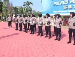 Jelang Hari Polwan ke-78, Sipropam Polres Pekalongan Gelar Gaktibplin, Cek HP hingga Tes Urine