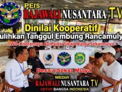 Dinilai Kooperatif Pulihkan Tanggul Embung Rancamulya” IWO-I Indramayu Apresiasi Sikap Warga Sekar mulya