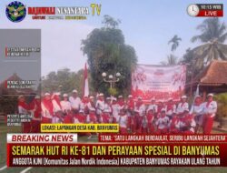 Semarak HUT RI ke-81 dan Perayaan Ulang Tahun Anggota KJNI Kabupaten Banyumas