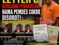 Tanah Letter C Jadi Petaka, Suroso Diadili dalam Kasus Dugaan Penipuan Rp17 Juta di Batang”