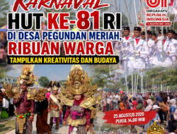 Karnaval HUT ke-81 RI di Desa Pegundan Meriah, Ribuan Warga Tampilkan Kreativitas dan Budaya