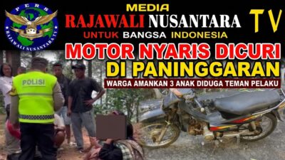 Motor Nyaris Dicuri di Paninggaran, Warga Amankan 3 Anak Diduga Teman Pelaku