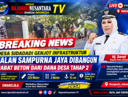 Desa Sidadadi Genjot Infrastruktur, Jalan Sampurna Jaya Dirabat Beton dari Dana Desa