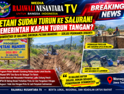 SEDIMENTASI DI BALONG MENGGUNUNG, PETANI TURUN TANGAN: PEMERINTAH KAPAN BERTINDAK?
