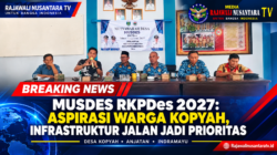 MUSDES RKPDes 2027 DESA KOPYAH: PEMDES SERAP ASPIRASI, INFRASTRUKTUR JALAN JADI PRIORITAS
