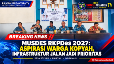 MUSDES RKPDes 2027 DESA KOPYAH: PEMDES SERAP ASPIRASI, INFRASTRUKTUR JALAN JADI PRIORITAS