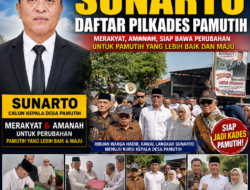 LAUTAN PENDUKUNG ANTAR SUNARTO DAFTAR PILKADES PAMUTIH