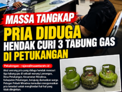 Massa Tangkap Pria Diduga Hendak Curi 3 Tabung Gas di Petukangan
