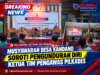 Musyawarah Desa Kandang Soroti Pengunduran Diri Ketua Tim Pengawas Pilkades